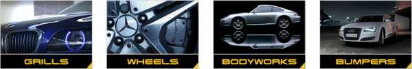 restoring grills, wheels, bodyworks, bumpers and interior